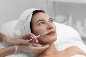 inyección de ácido hialurónico en Patraix - rostro